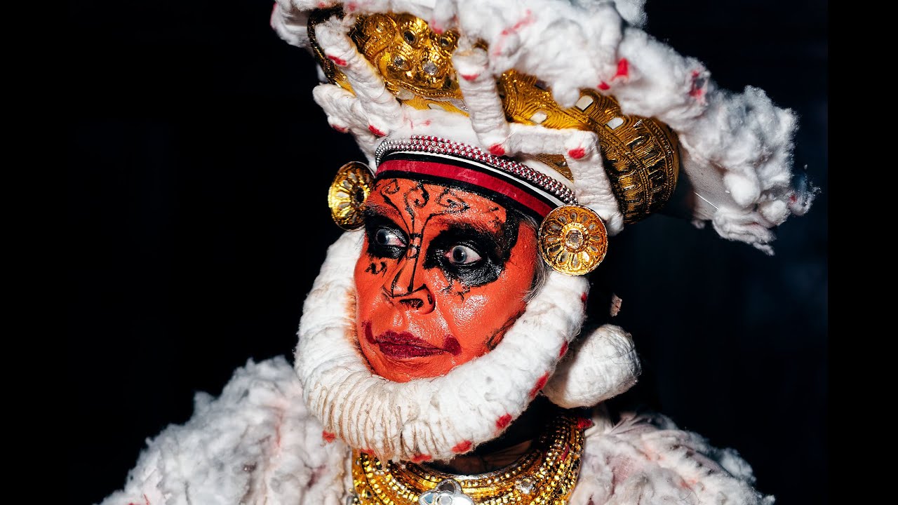 Ammannur Kuttan Chakyar as Hanuman, Anguliyankam koodiyattam