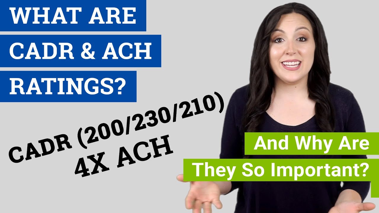What is CADR Rating and ACH Rating on Air Purifiers? (And Why Are They So Important?)