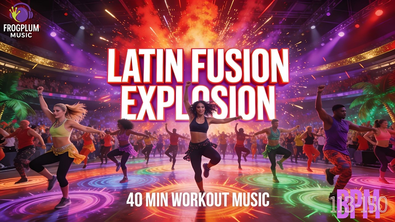 40-Minute Latin Fusion Explosion 🔥 | Non-Stop Dance Workout (113&ndash;150 BPM) #zumba