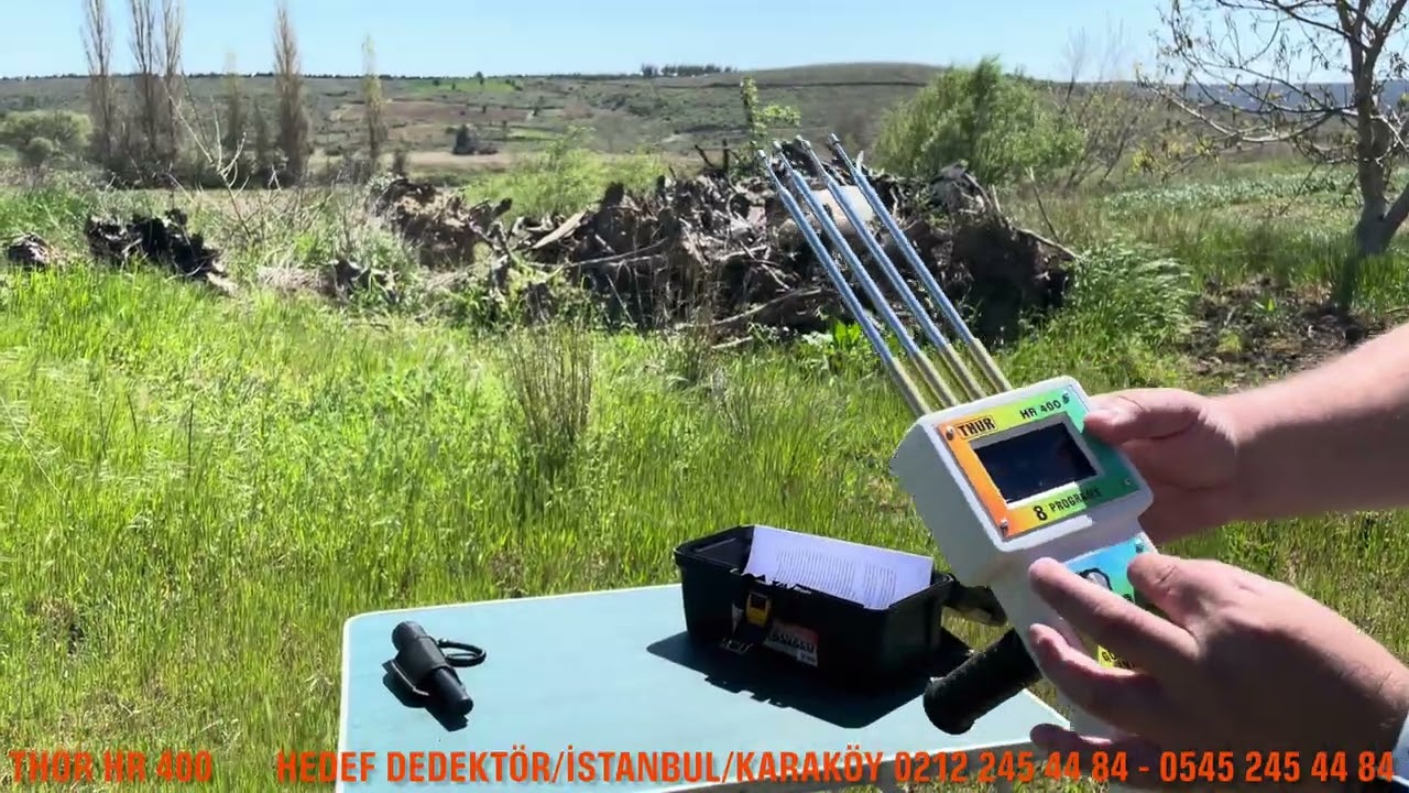 Define Arayıcılarına Dünyanın En İyi Define Altın Bulma Cihazı HR-400 Modeli