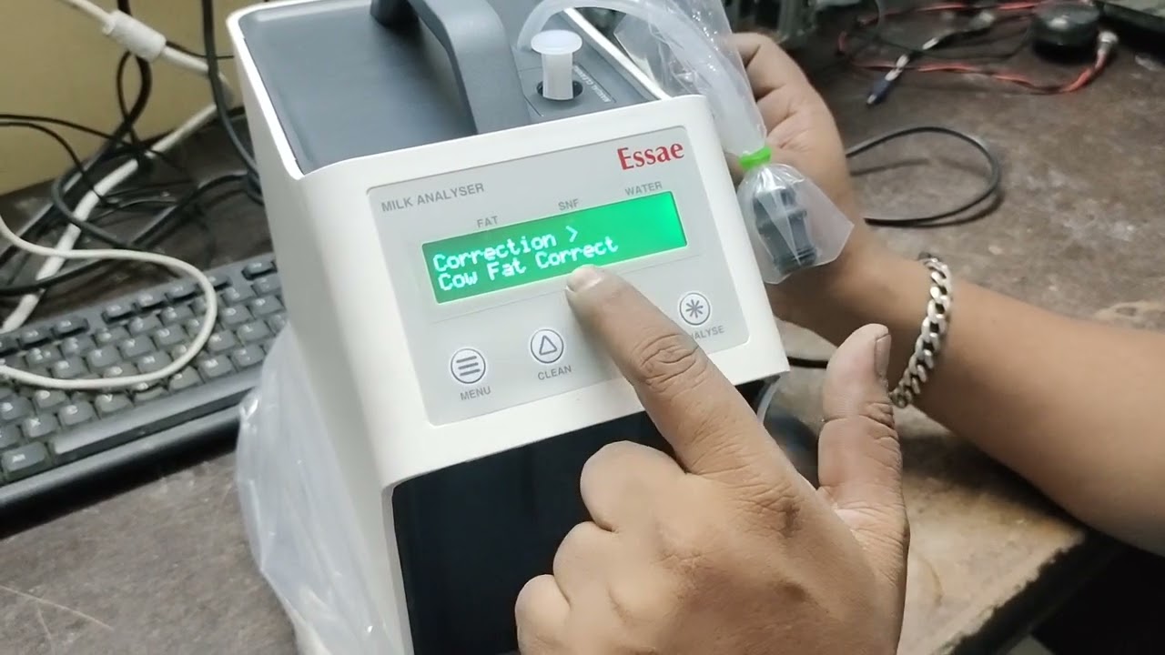 How to Fat and Snf Carraction in MA 815