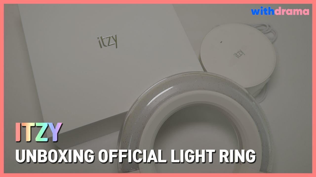 있지의 공식 라이트 링 언박싱 | Unboxing ITZY's official light ring