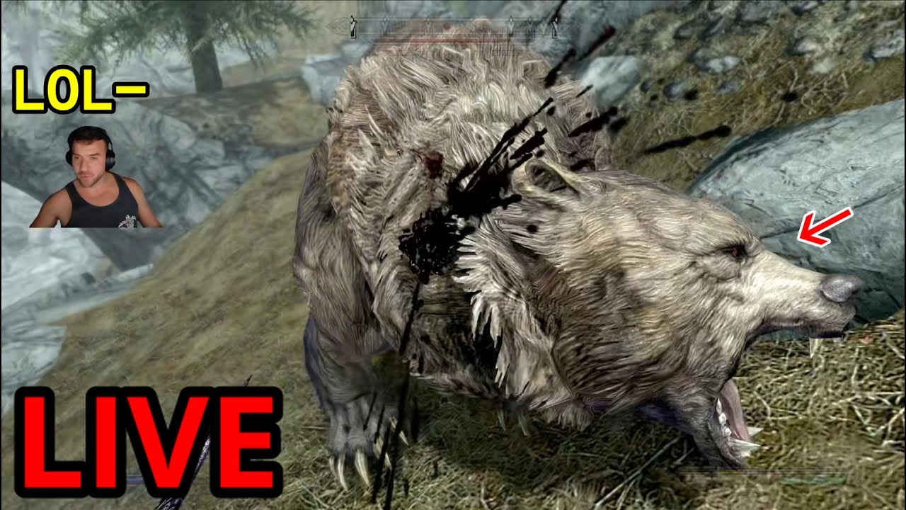 Skyrim  -Quests all day! Legendary Live Day 14