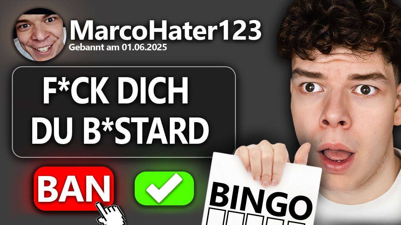 Entbannungsanträge, aber Ich mache ein Bingo...