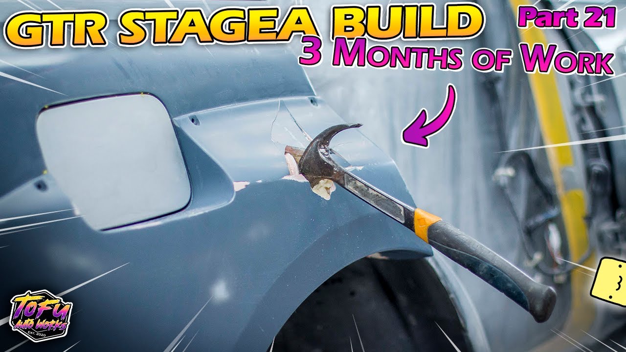 Tearing off the Widebody Plugs. Sky-gea build: Part 21