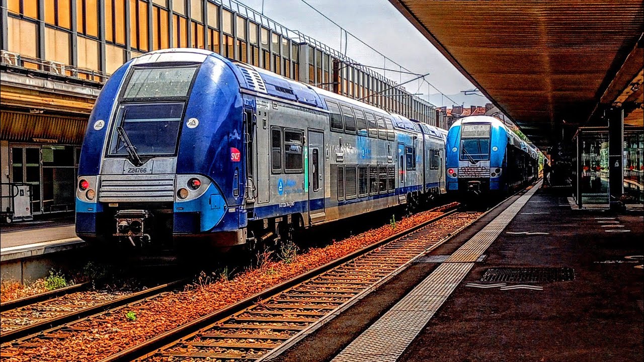GPF n°56 : Trains En gare de Grenoble TER 2NNG, R, CORAIL, AUTORAIL, TGV INOUI (38)
