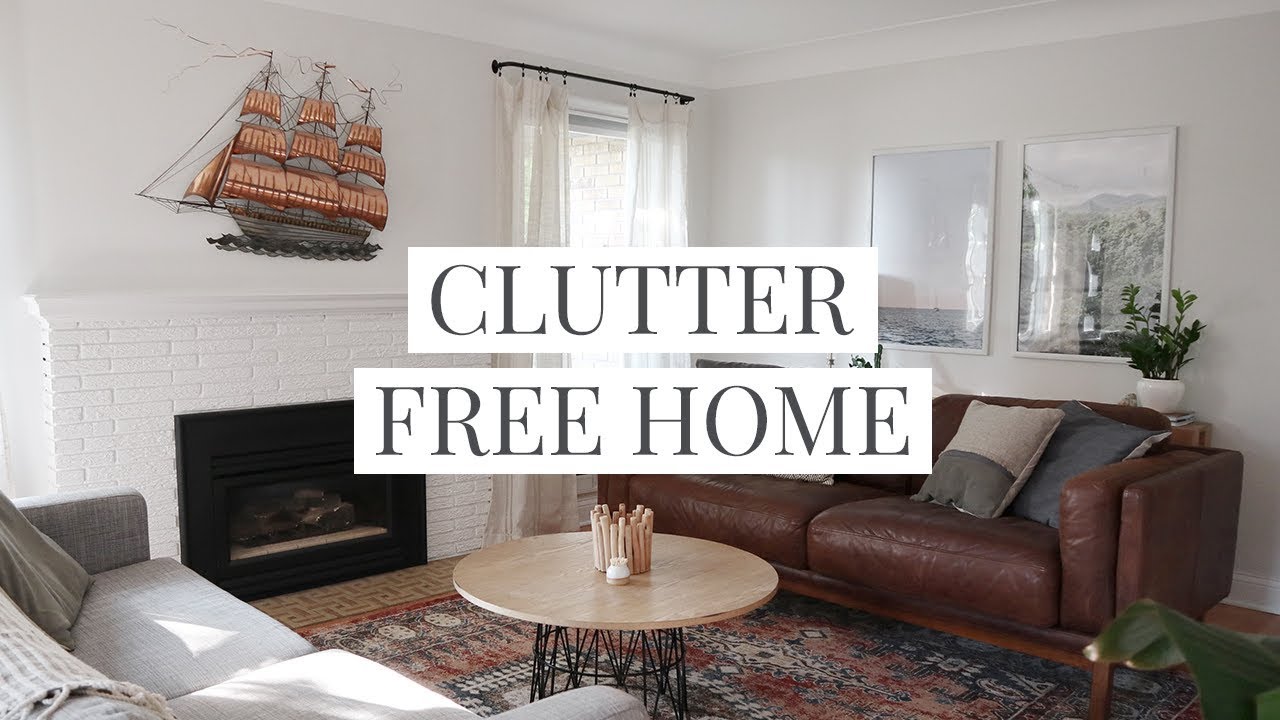 14 Clutter-Free Home Tips & Habits