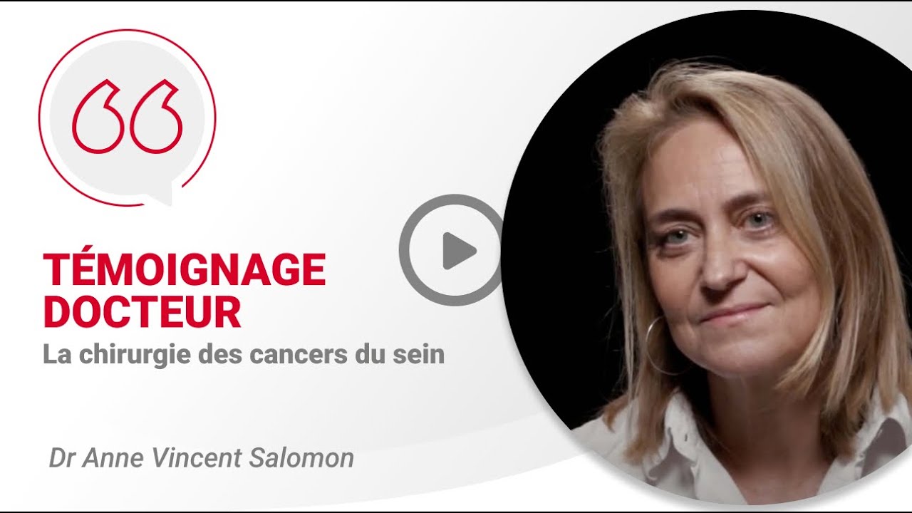 La chirurgie des cancers du sein