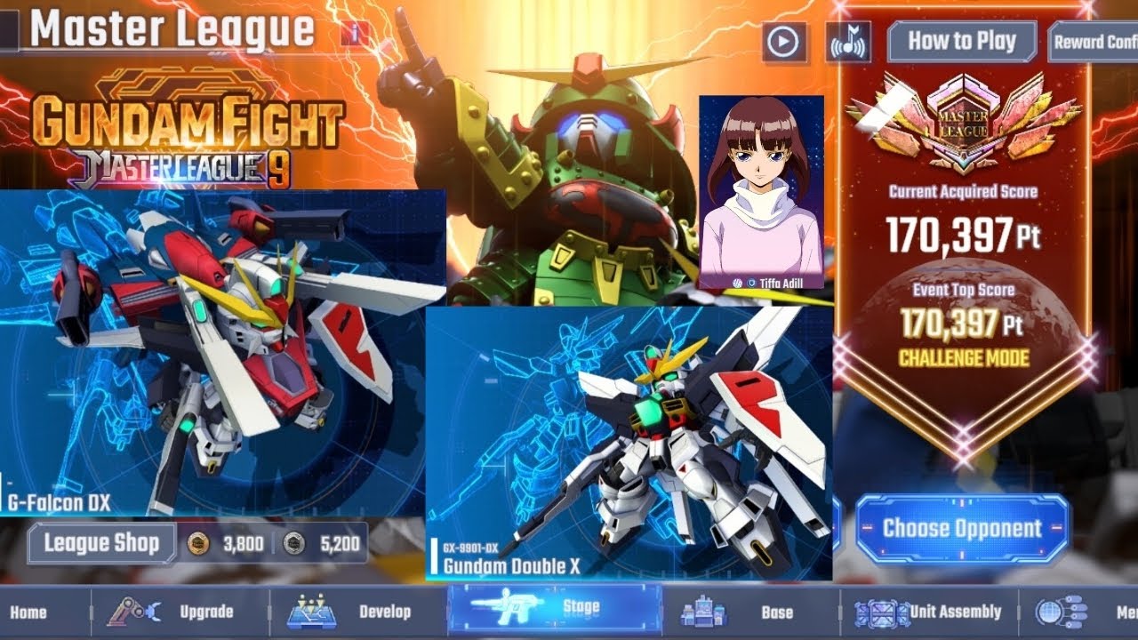 Double DX SP ft.Tifa & 5 Durability Pilots Master League S9(SD Gundam G Generation Eternal)