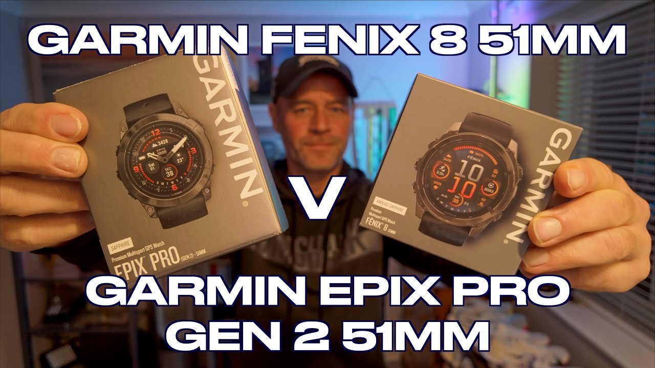Garmin FENIX 8 51 мм V Garmin EPIX PRO Gen 2 51 мм | Какой вариант выбрать?