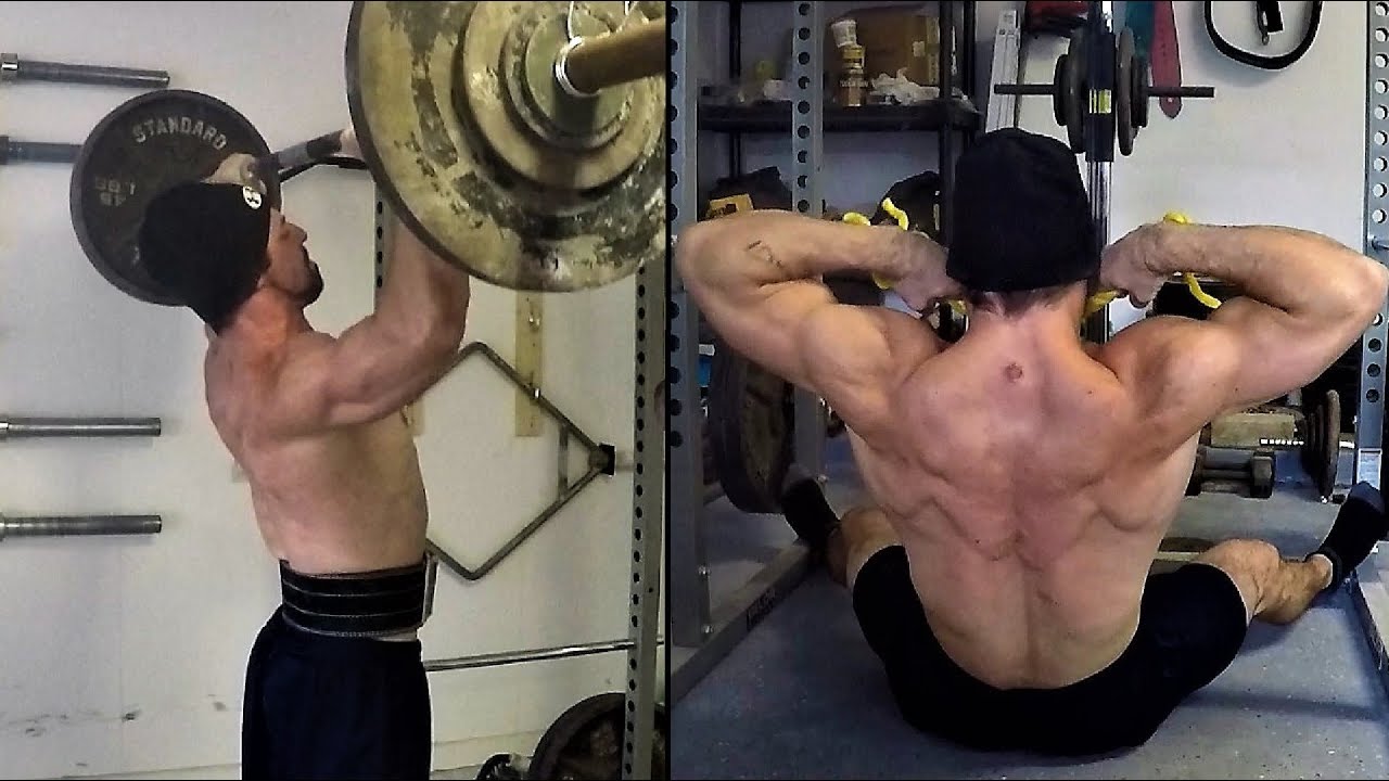 Vlog #64: Strict Press 162.5lbs x 5x3 | Face Pulls & Cable Rows | 5x5 Bench Press 205lbs