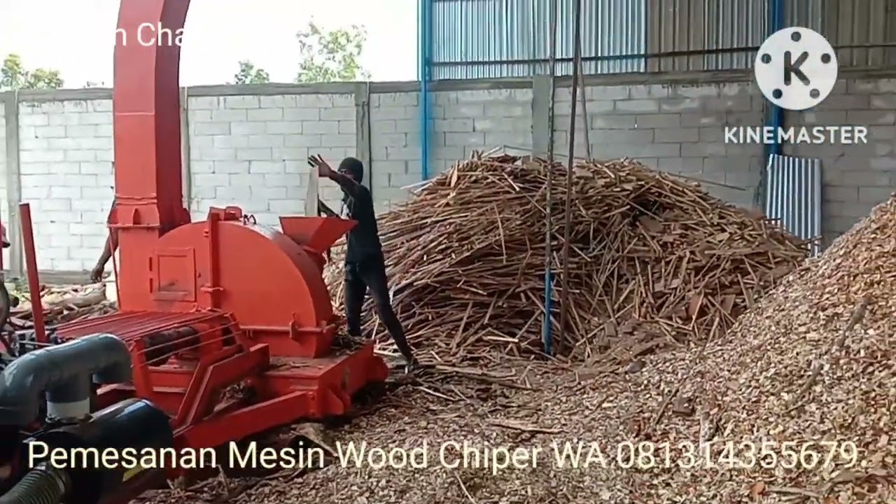Mesin Wood Chiper. Mesin Pencacah Kayu