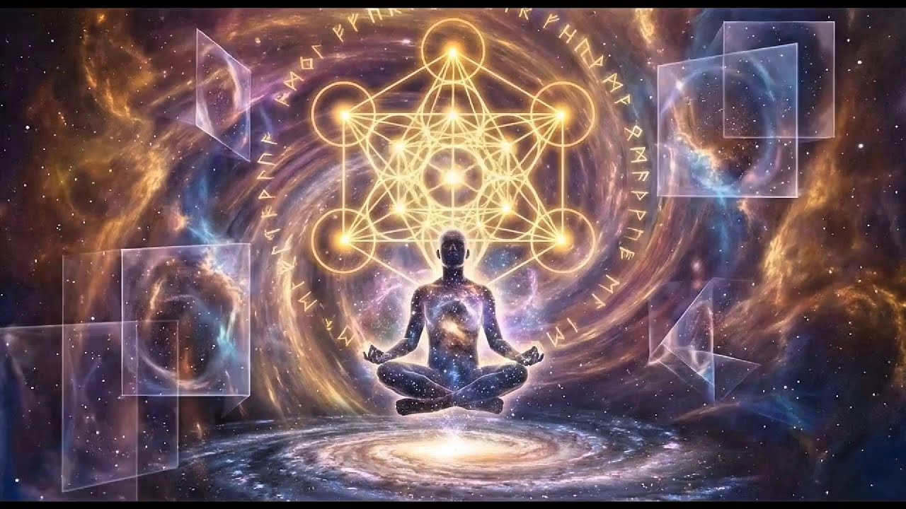 Sacred Blueprints: 432Hz Deep Trance Meditation | Sacred Geometry Healing & Metatron’s Cube