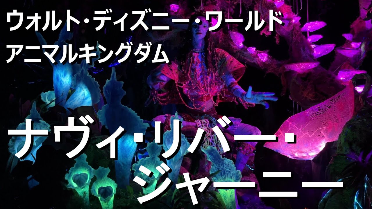 【ウォルト・ディズニー・ワールド アニマルキングダム】ナヴィ・リバー・ジャーニー