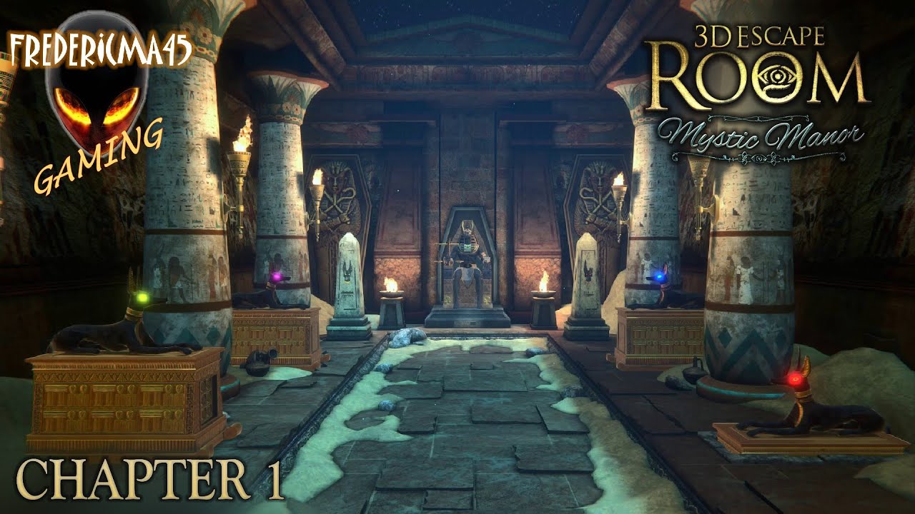 3D Escape Room Mystic Manor CHAPTER 1 Walkthrough (Puzzle Escape Game)