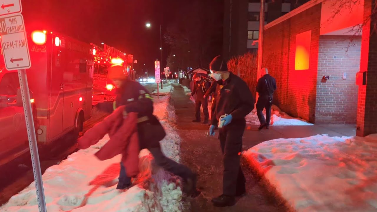 Pearl St Shelter Medical Call: Burlington Fire Responds