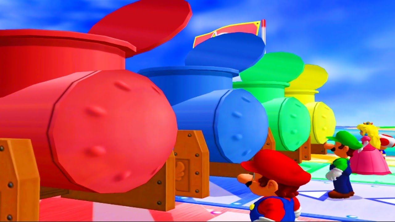 Mario Party 7 - All 4-Player Minigames (Brutal CPU) (HD)