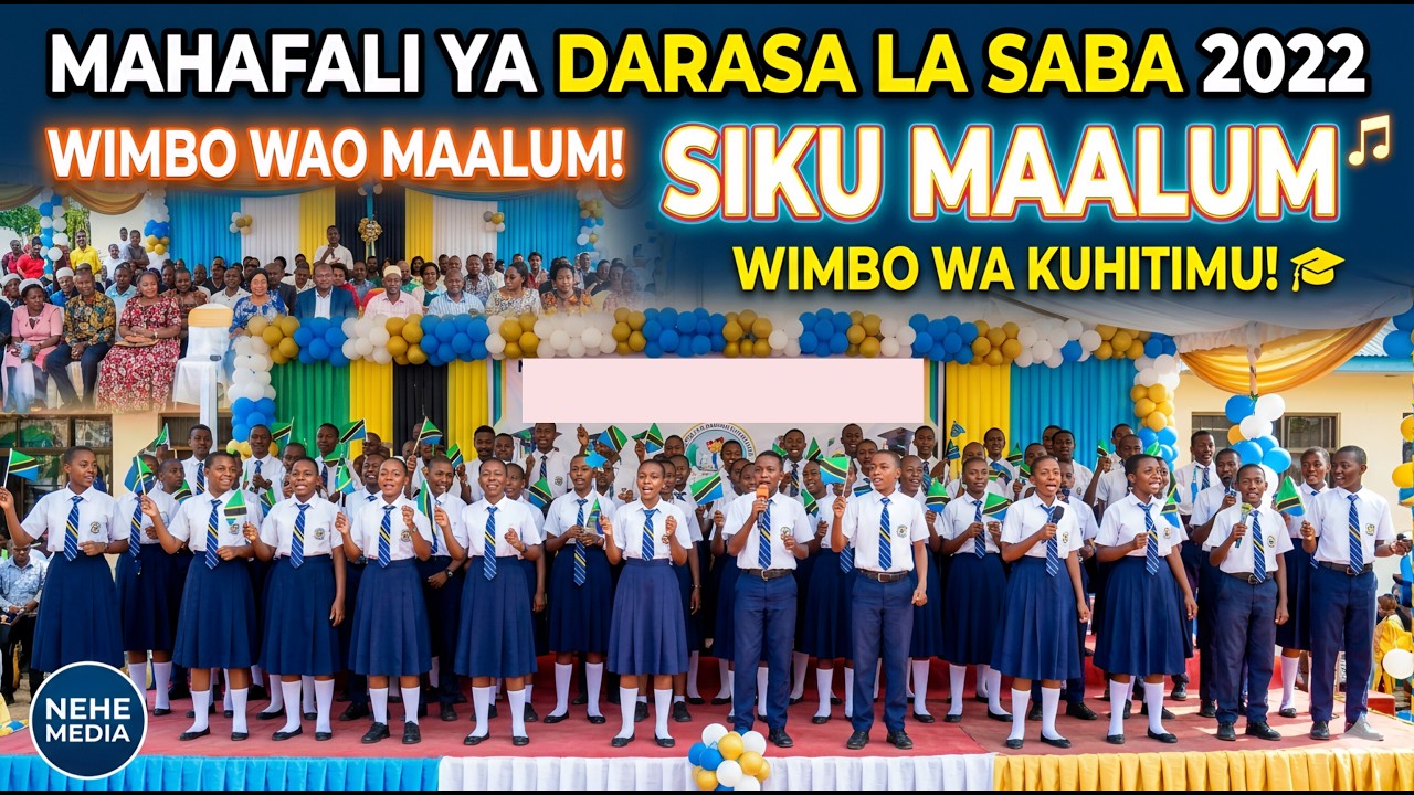 Graduation Alpha Adventist Primary School,Song, (MAHAFALI YA DARASA LA SABA), MUNGU ALITENDA