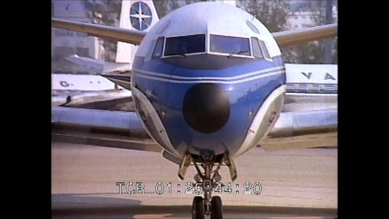 A despedida do Electra II da Varig
