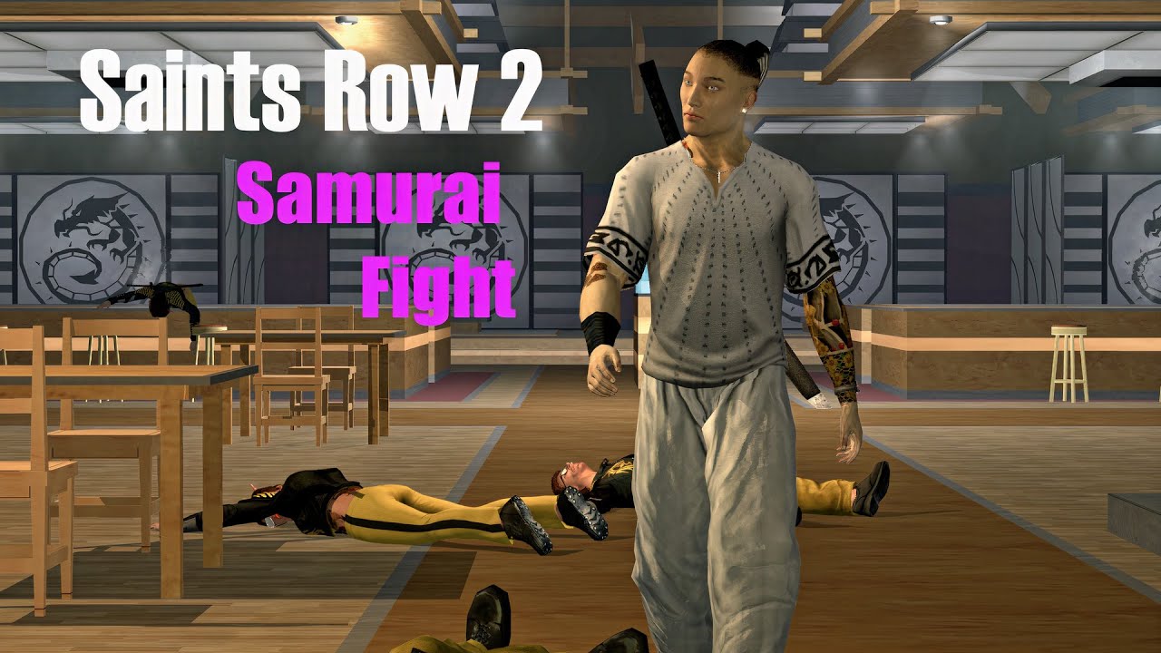 Saints Row 2 Samurai Fight