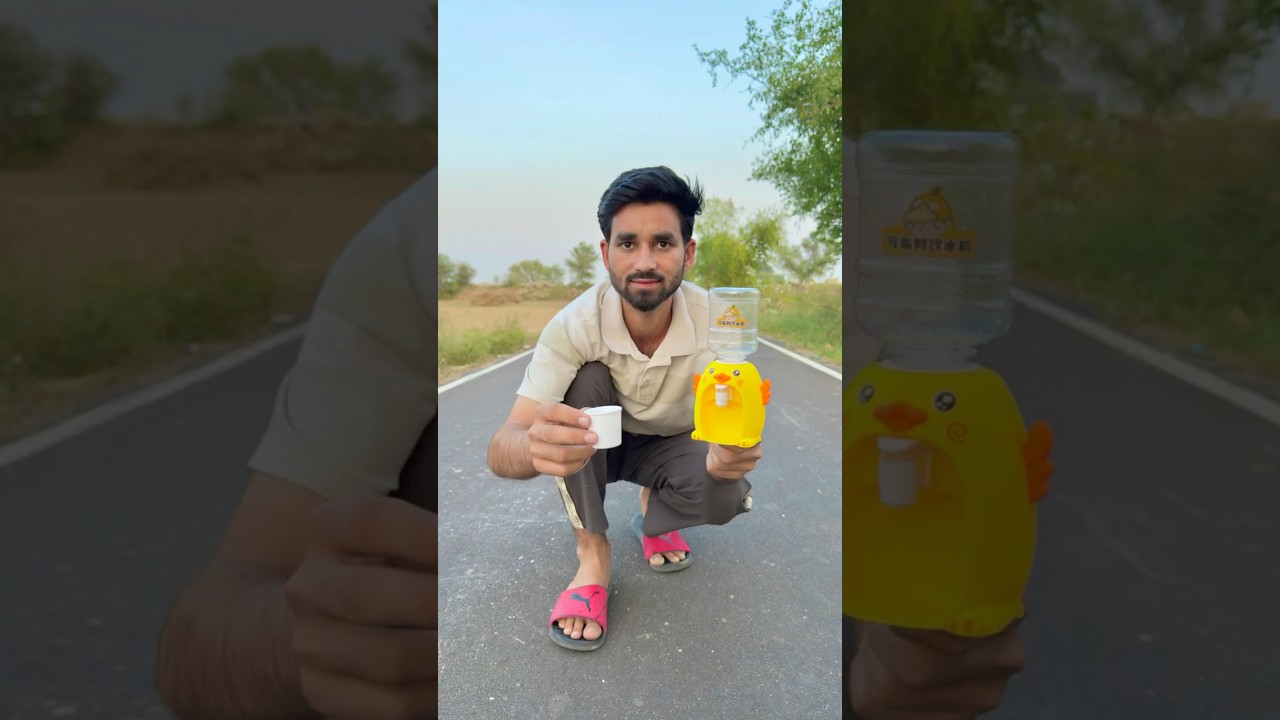 Mini Water Dispenser in Action 💧😄 | Tiny Gadget Test