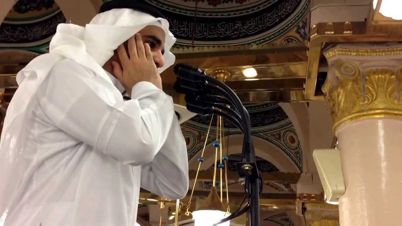 اذان العشاء من الحرم النبوي للمؤذن عبد المجيد السريحي