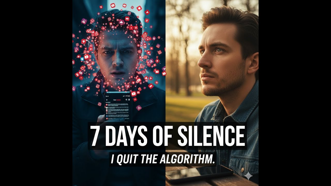 7 Days of Algorithmic Silence: Reclaiming Focus and the Internal Monologue.Actually Simple