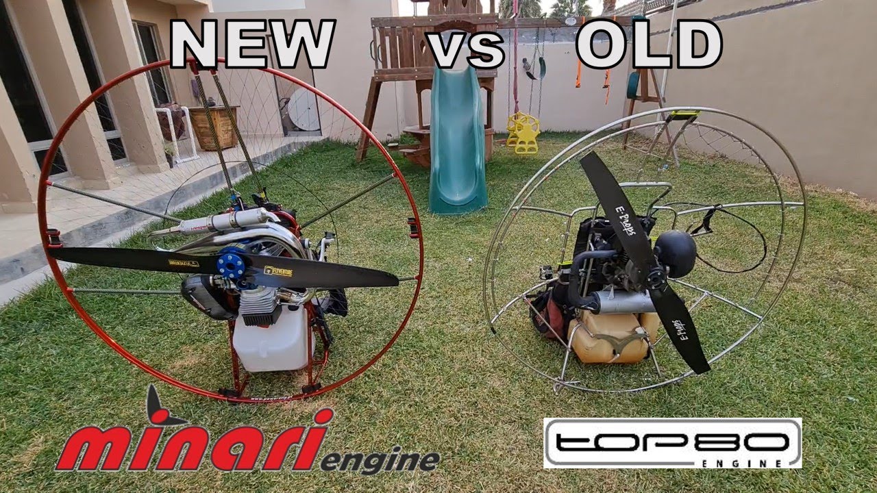 Paramotor Old vs New, Mi nuevo Paramotor vs el Primero que Tuve