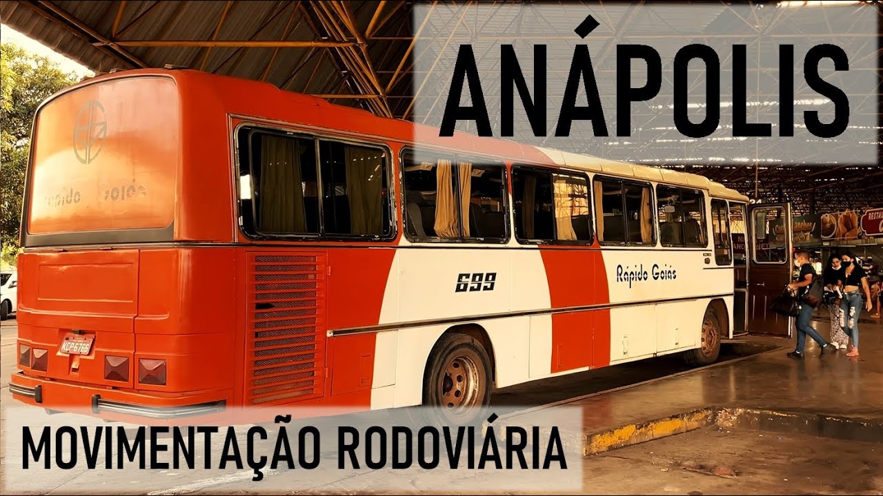 Rodoviária de Anápolis, Goiás: Movimentação das 06:30 às 08:00 da Manhã