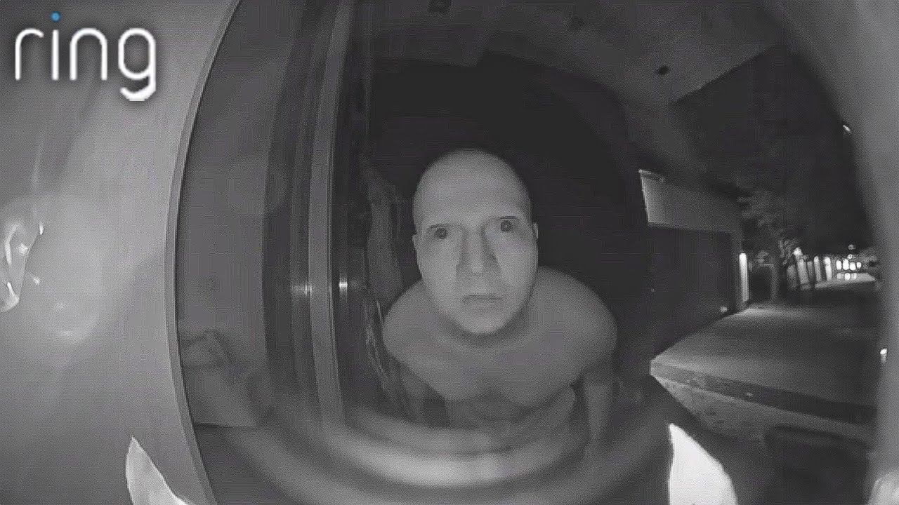 he broke in..