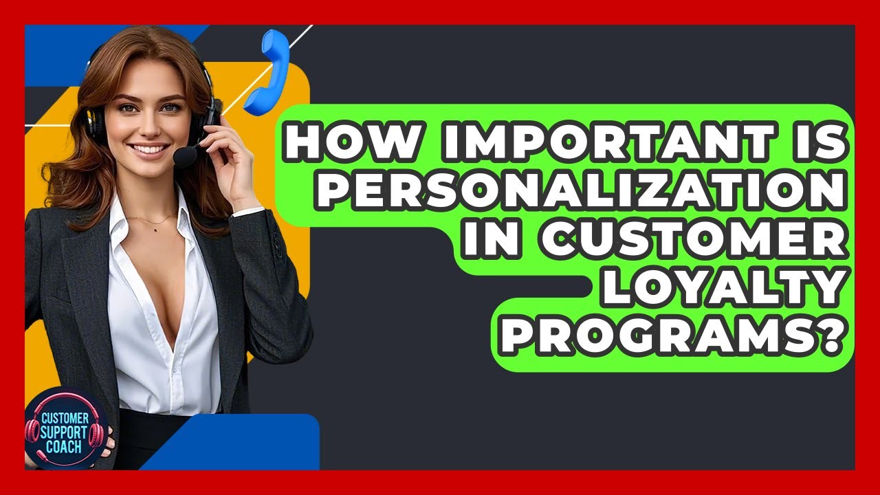 How Important Is Personalization In Customer Loyalty Programs? - Customer Support Coach