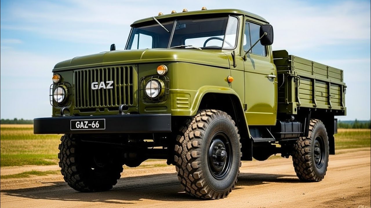 💥GAZ-66 2026 — Легендарный СоветскийВездеход Возвращается | Обзор, Цена,Характер🚛🇷🇺