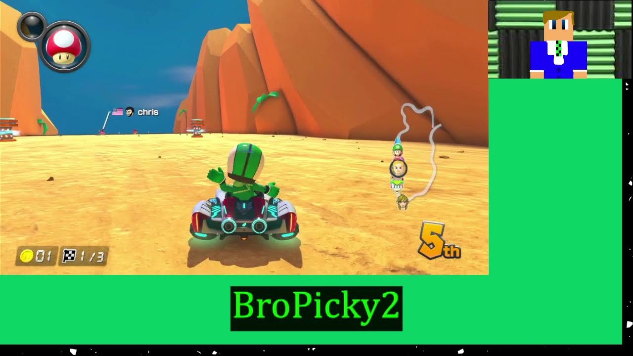 Mario Kart 8 Deluxe 200CC Tournament (online) Code: 1083-5261-3931