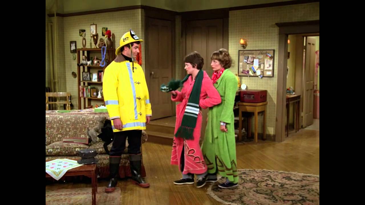 Laverne & Shirley - Cute Firefighter