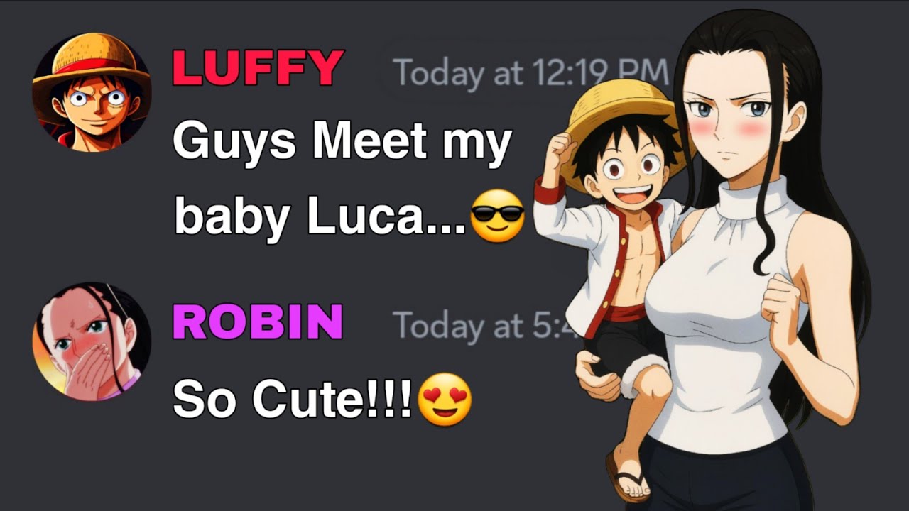 If Luffy had a Baby | One Piece discord server