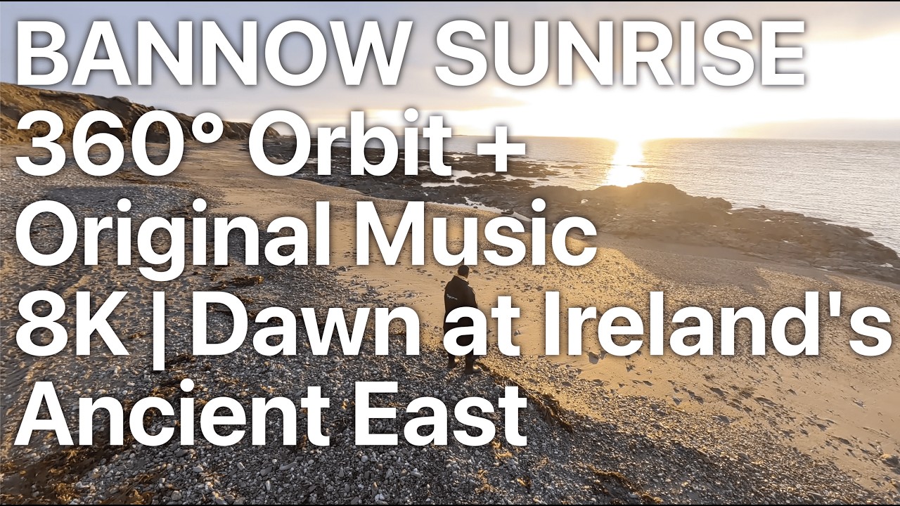 Sunrise Solitude: A Dawn Orbit at Bannow Beach | Original Music by Kenn 🌅