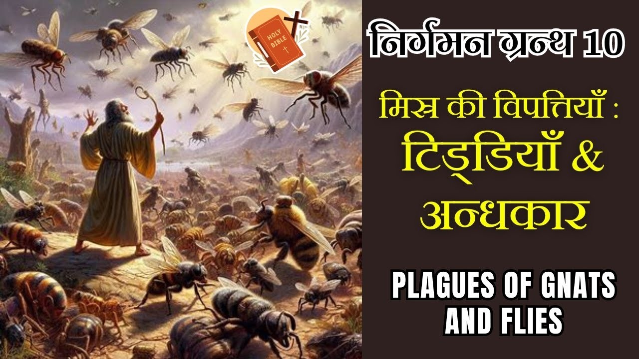 निर्गमन ग्रन्थ 10 || मिस्र की विपत्तियाँ : टिड्डियाँ & अन्धकार || Plagues in Exodus 10