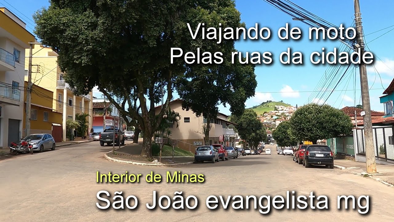 CIDADE DO INTERIOR DE MINAS | SÃO JOÃO EVANGELISTA MG, PELAS RUAS DA CIDADE , MINAS GERAIS
