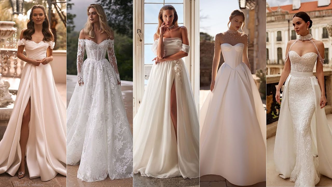 Most Luxurious Wedding Dress Silhouettes Are Here! Perfect Wedding 2026 Bridal Look #wedding