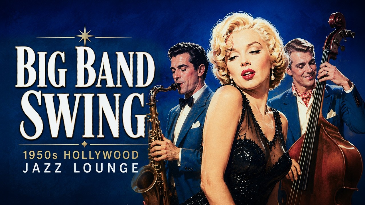 Playing Along 🎷 | Timeless 1950s Hollywood Jazz | Big Band Swing | Music for Evening Work
