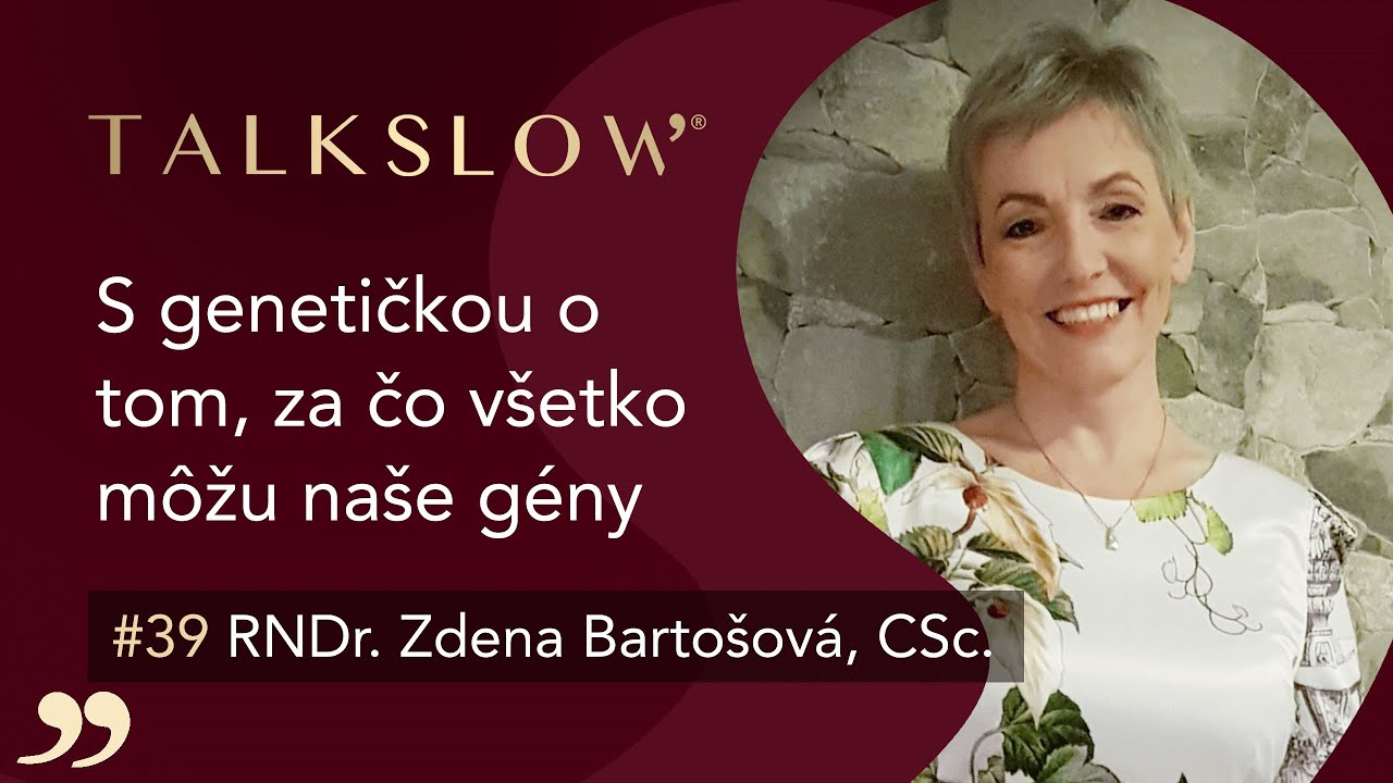 Vplyv génov na mladosť, krásu či povahu | RNDr. Zdena Bartošová, CSc.