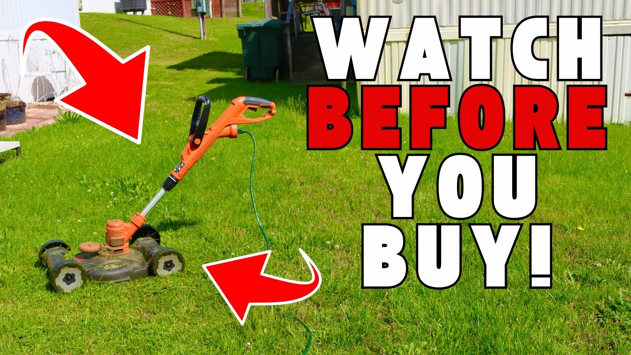 BLACK+DECKER -  3-in-1  Mower & Trimmer/Edger - Review 🌺