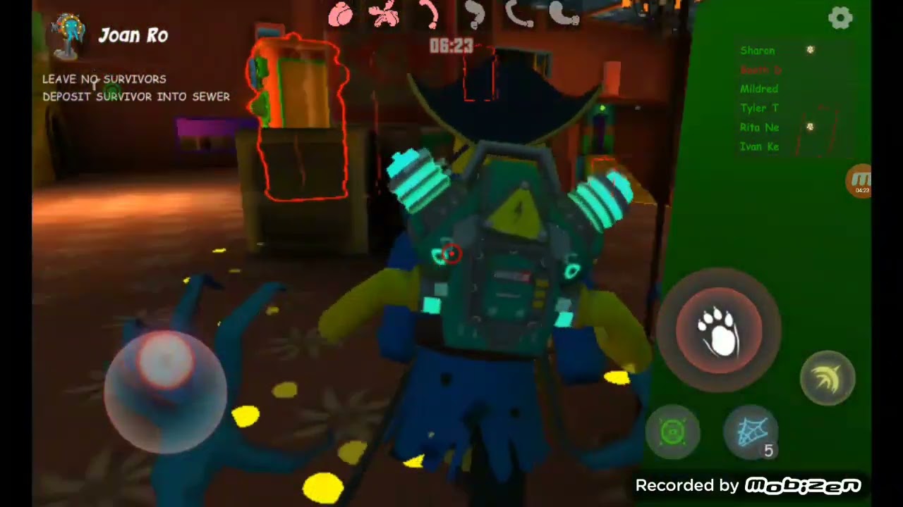 HORROR ESCAPE MULTIPLAYER (PROJECT PLAYTIME MOBILE)FULL GAMEPLAY FOR OCTOPUS MONSTER MOMMY LONG LEGS