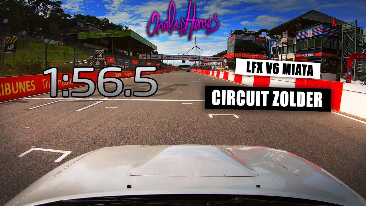 OLH's Guide To Zolder Circuit - 1:56.5 - 1991 Mazda MX-5