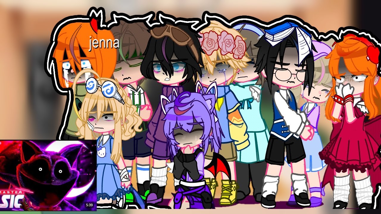 smiling critters  react parte 4 com a participação da oc de @fimdocanal-f7o. ler descrição