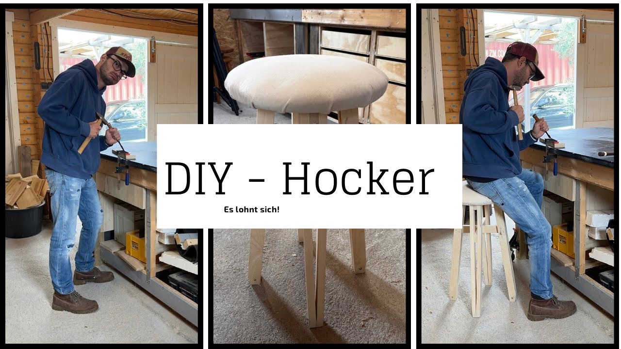 DIY Hocker - EINFACH und EINZIGARTIG