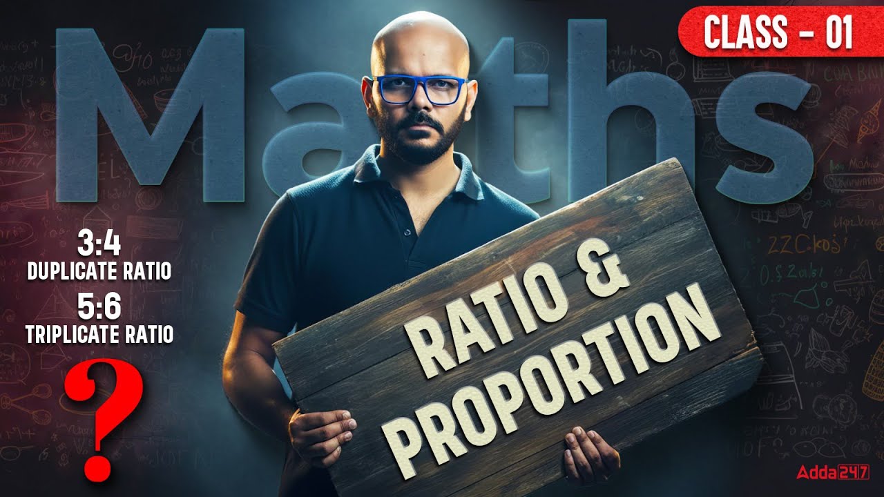 SSC CGL 2026 Maths | RATIO & PROPORTION -1 | SSC CGL/CHSL Maths Classes 2026 By Tarun Sir