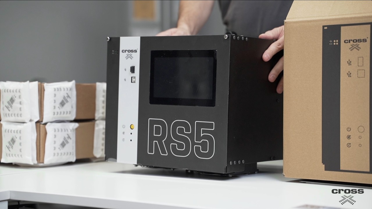CROSS RS 5 Unboxing (EN) - Eco-friendly packaging made from mycelium
