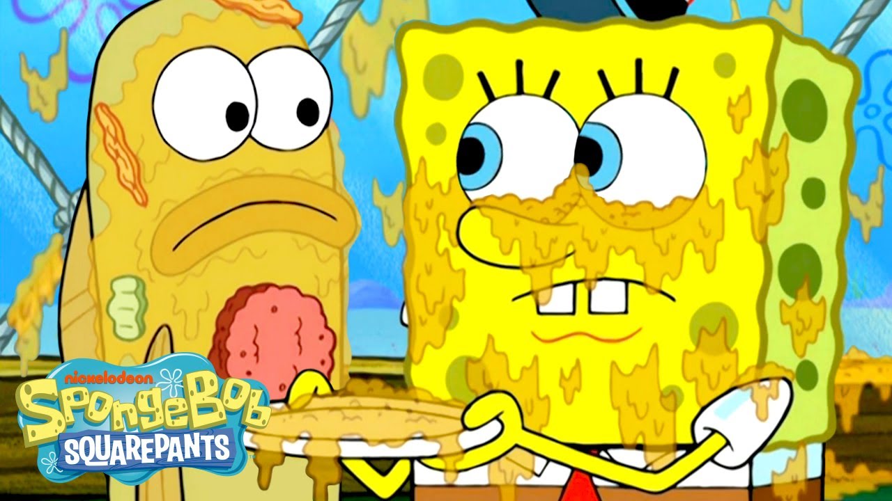 SpongeBob's Greasiest Moments... Literally 🍔 | @SpongeBobOfficial
