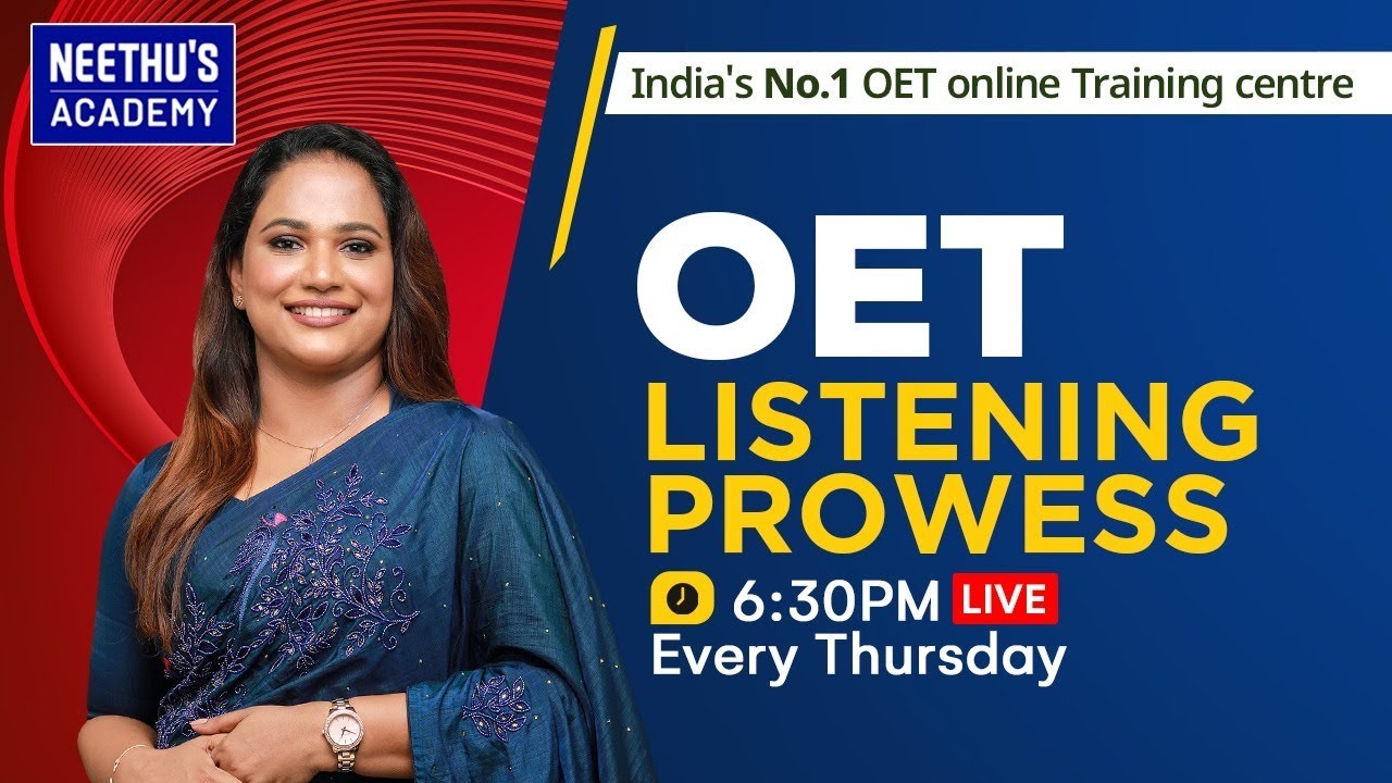 Boost Your OET Listening Part A Score|OET Listening Prowess